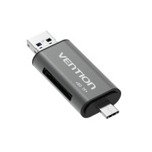 Lector De Tarjetas Vention Externo Ccjh0/ Usb 2.0