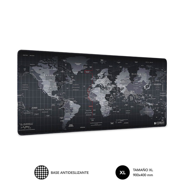 Alfombrilla Subblim Ratón World Xl Mouse Pad