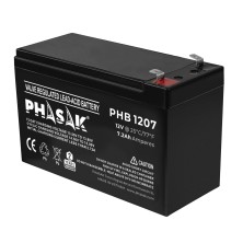 Batería Sai/Ups Phasak 12V 7Ah - Phb 1207