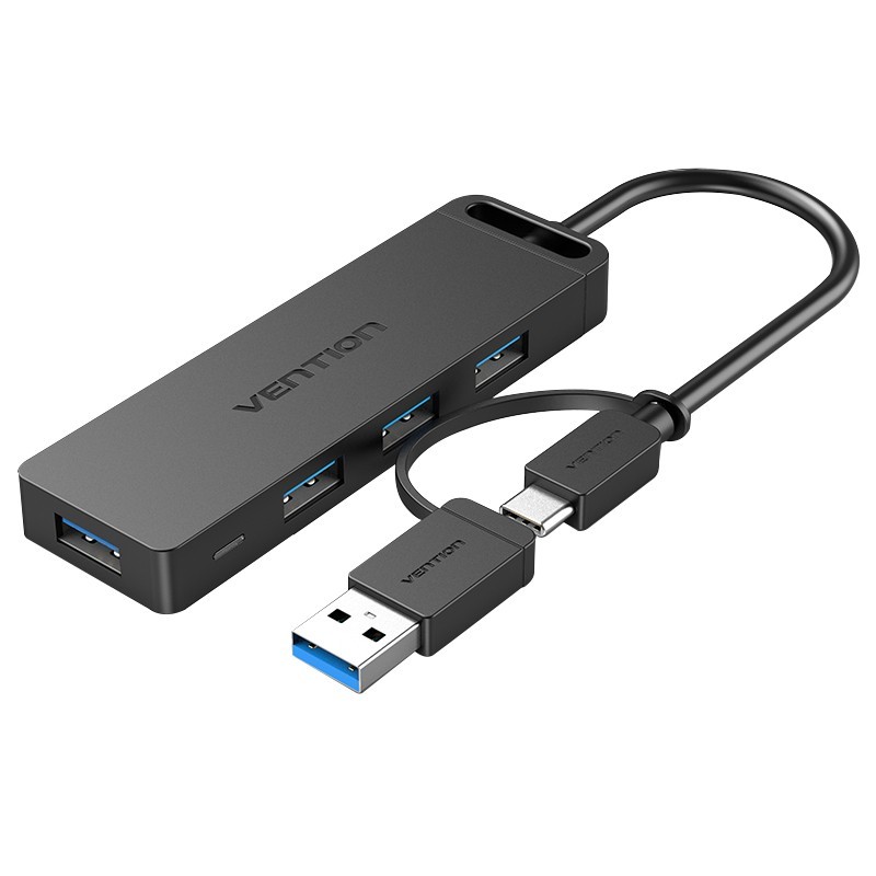 Hub Vention Usb 3.0 Y Tipo-C Chtbb/ 4Xusb