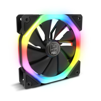 Ventilador Pc Nox S-Fan 12 Cm Negro