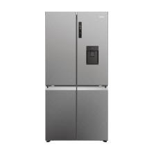 Frigorífico Americano Haier Cube 90 Serie 5 Hcr5919Ehmp Puerta Lado A Lado Independiente 525 L E Platino, Acero Inoxidable