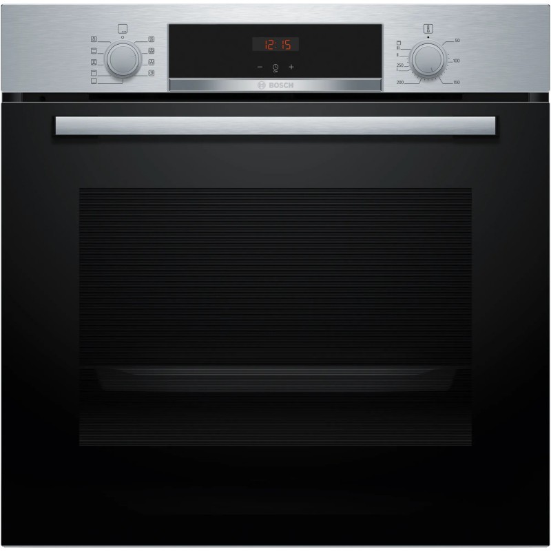 Horno Bosch Serie 4 Hba514Es3 71 L 3400 W A+ Negro, Acero Inoxidable