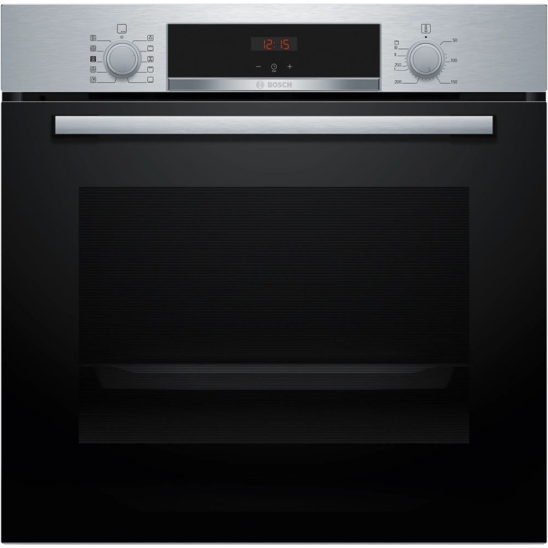 Horno Bosch Serie 4 Hqa514Es3 71 L 3400 W A+ Negro, Acero Inoxidable