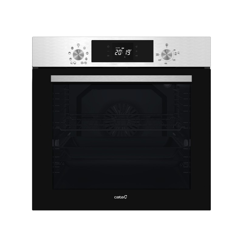 Horno Cata Mds 8008 X 80 L A Negro, Acero Inoxidable