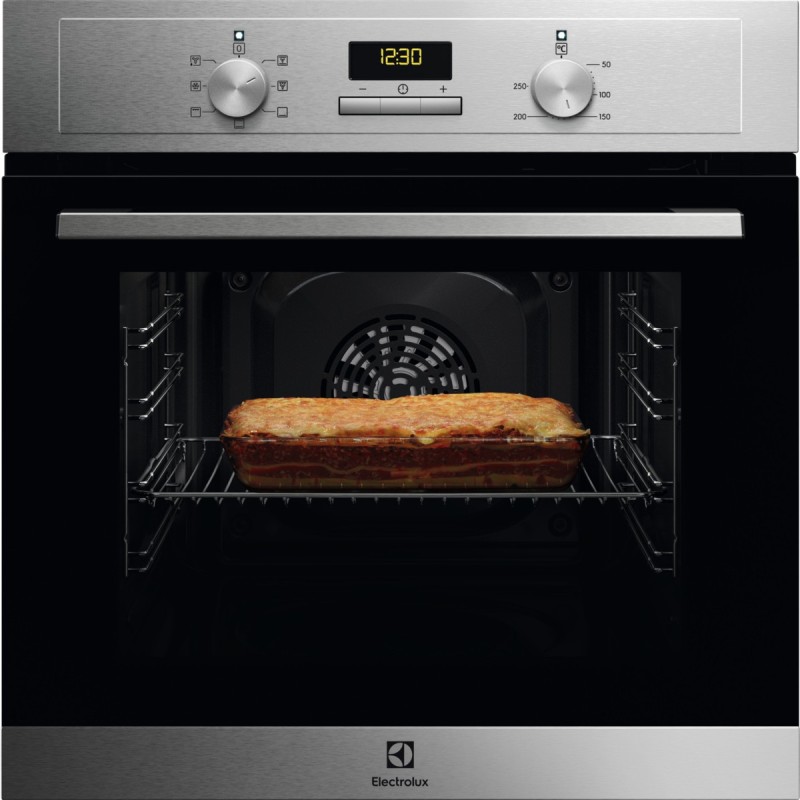 Horno Electrolux Serie 300 Eoh3H00Bx 65 L A Negro, Acero Inoxidable