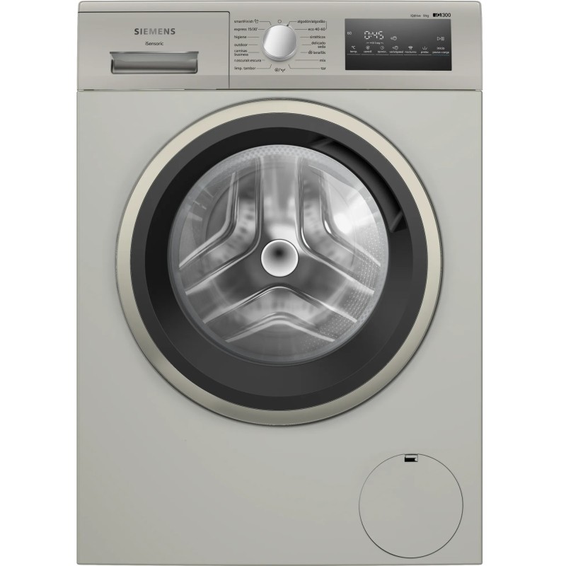 Lavadora Siemens Wm14N29Xep Carga Frontal 9 Kg 1400 Rpm Acero Inoxidable