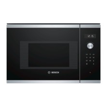 Microondas Bosch Serie 6 Bfl524Ms0 Negro, Acero Inoxidable Solo Integrado 20 L 800 W
