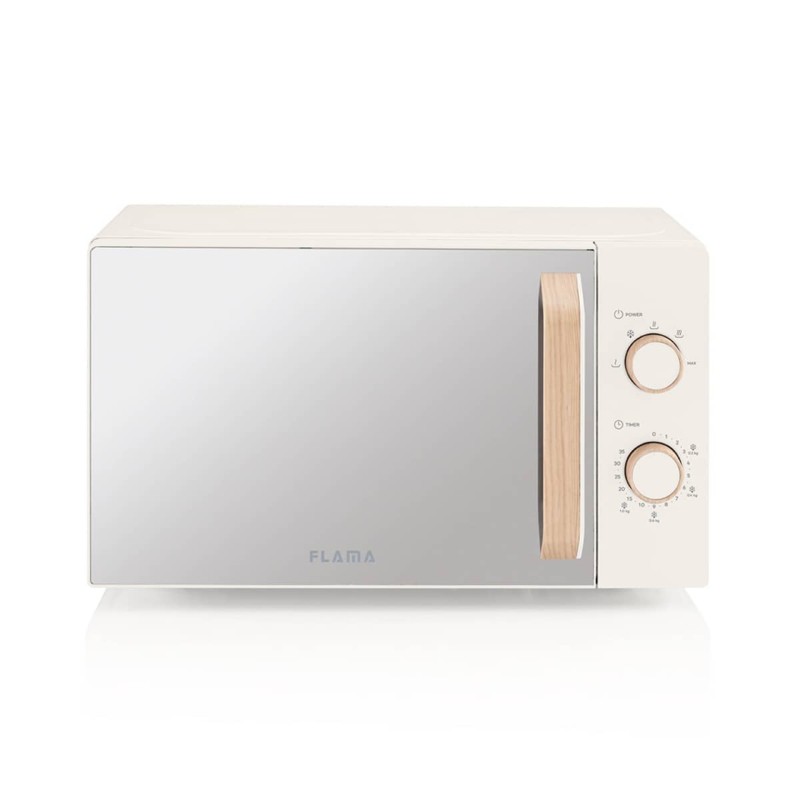 Microondas Flama 1831Fl Crema De Color Solo Encimera 20 L 700 W