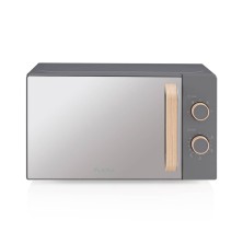 Microondas Flama 1832Fl Gris Solo Encimera 20 L 700 W