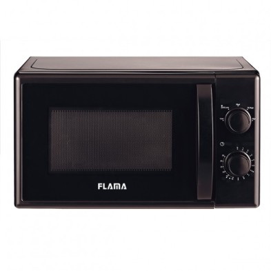 Microondas Flama 1834Fl Negro Solo Encimera 20 L 800 W