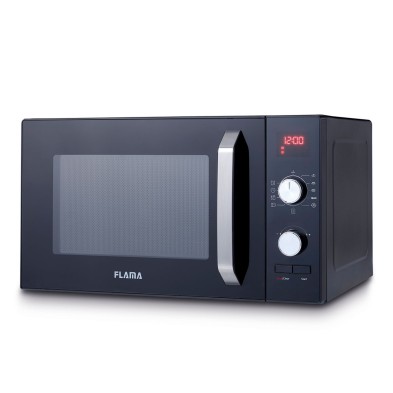 Microondas Flama 1837Fl Negro Solo Encimera 23 L 800 W