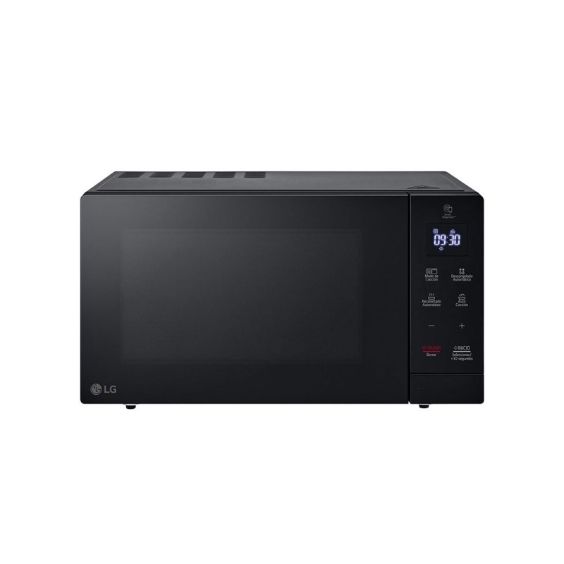 Microondas Lg Mh7032Jas Negro Con Grill Encimera 30 L 900 W