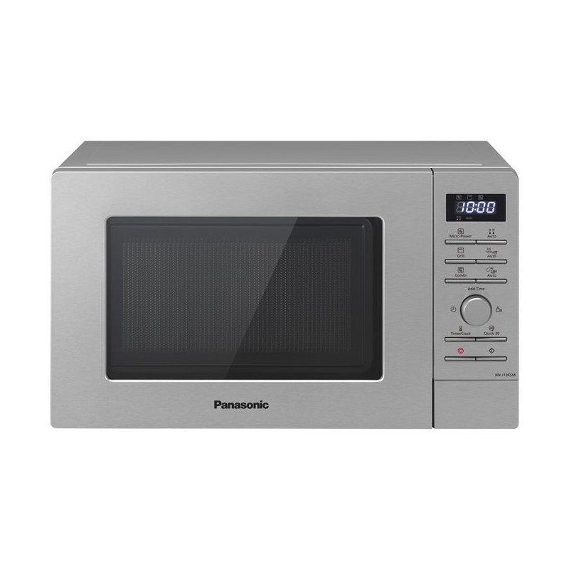 Microondas Panasonic Nn-J19Ksmepg Negro, Plata Con Grill Encimera 20 L 800 W