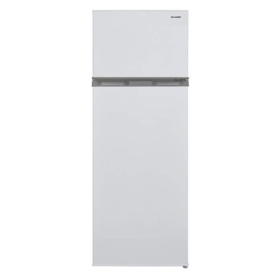 Frigorífico 2 Puertas Sharp SJFTB01ITXWEES - 145 x 54 cm, Clase E, Cíclico, Zona fresca, Blanco