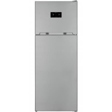 Frigorífico 2 Puertas Sharp SJTE435H4IEU - Clase E, 183x70cm, 435 Litros, NoFrost, Inox