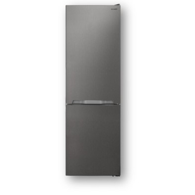 Frigorífico Combi Sharp SJFBA09ITXPEES - Clase E, 185 x 60 cm, 207 L + 88 L, Advanced No Frost,Inox