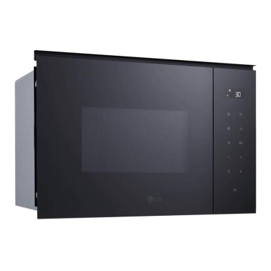 LG MGBZ2593F Microondas Negro, Acero inox con grill Integrado 25 L