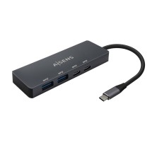 Hub Aisens Usb3.2 Gen1 5G Usb-C Usb-C/M-2Xusb-C/H-2Xusb-A/H Gr