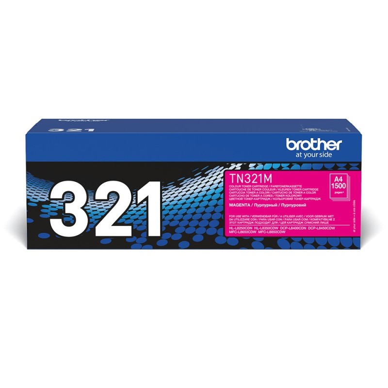 Cartucho De Tóner Brother Tn-321M 1 PiezaS Original Magenta