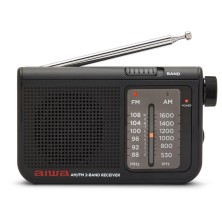Radio Portatil Aiwa Rs-55Bk Personal Analógica Negro