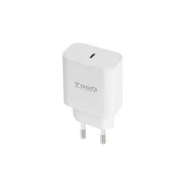 Cargador Tooq De Pared Usb-C Pd20W Blanco