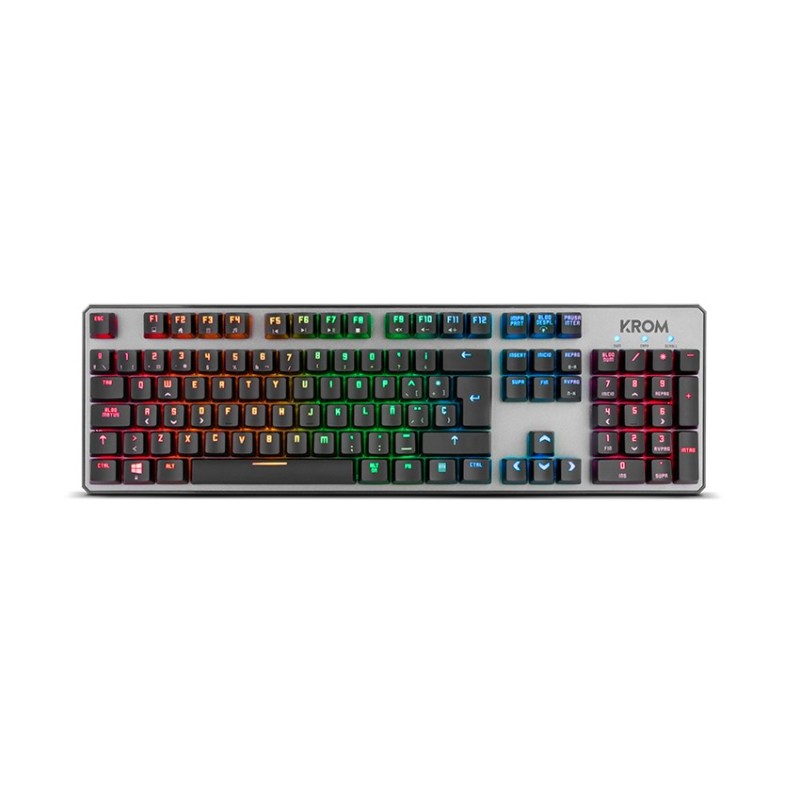 Teclado Krom Kernel Juego Usb Negro