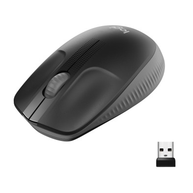 Ratón Logitech M190 Oficina Ambidextro Rf Inalámbrico Óptico 1000 Dpi negro