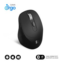 Ratón Subblim Curve Ergo Dual Mouse Battery negro