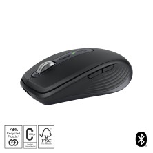 Ratón Logitech MX Anywhere 3S Oficina mano derecha RF Wireless + Bluetooth Laser 8000 DPI