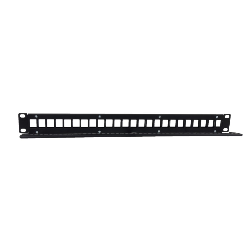 panel de parcheo Phasak Panel frontal 19" RJ45 24P UTP Cat.6 Dual Block RJ45 - PA 3424