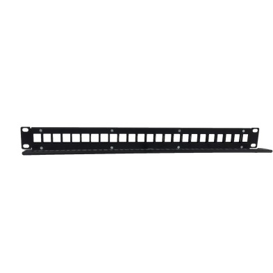 panel de parcheo Phasak Panel frontal 19" RJ45 24P UTP Cat.6 Dual Block RJ45 - PA 3424