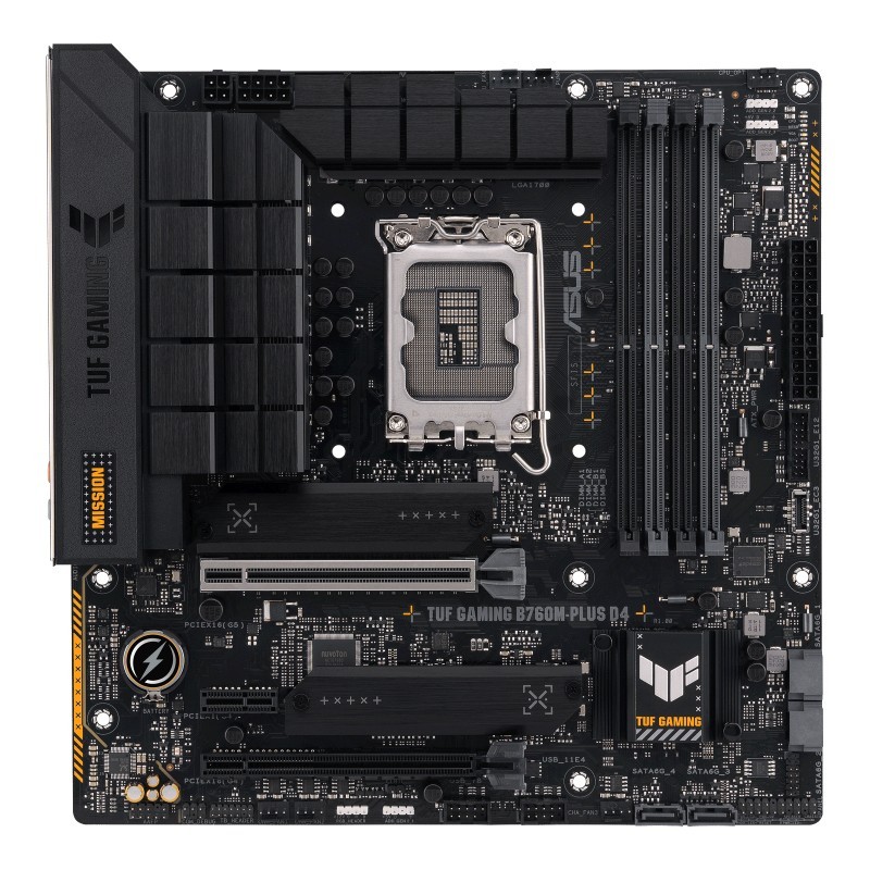 placa base ASUS TUF GAMING B760M-PLUS D4 Intel B760 LGA 1700 micro ATX