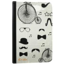 funda para tablet e-Vitta EVUN000278 203 cm 8" Folio Negro Blanco