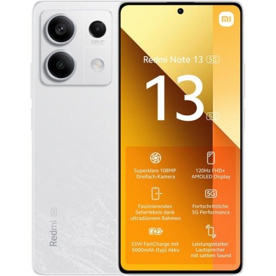 Xiaomi Redmi Note 13 5G 6,67" 6GB 128GB 108Mp FHD Dual Sim Blanco