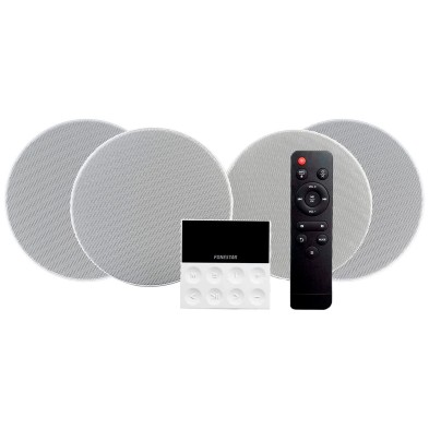 Altavoces Fonestar KS-WALL Ampli de Pared 4 Altacoces Bluetooth USB FM