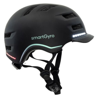Casco para Bicicleta/Patinete Smartgyro Pro Negro Talla L