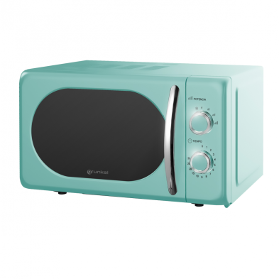 Microondas grunkel Vintage Mw-20azul 20L De Capacidad 700w Azul