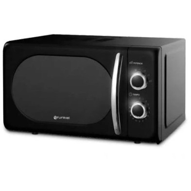 Microondas grunkel Vintage Mw-20negro - 20l De Capacidad - 700w - Negro