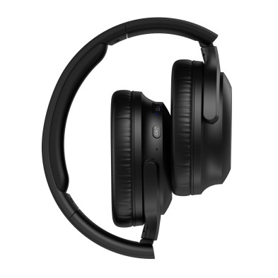 Auriculares  Muvit MCHPH0011 Con Cancelación De Ruido Activa, Negro