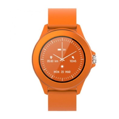 Smartwatch forever colorum cw-300 Notificaciones Naranja