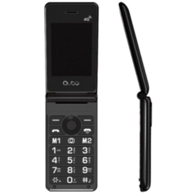 Teléfono para Personas Mayores Móvil Qubo X-28 4G Negro