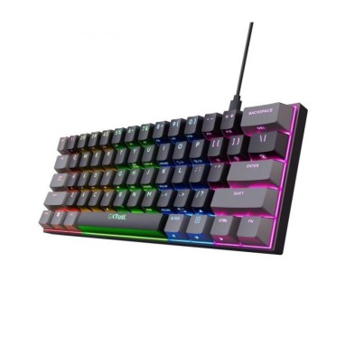 Teclado gaming mecánico trust gaming gxt 867 acira