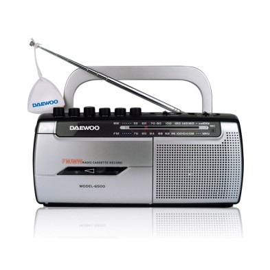 Radio Casette Am/fm Daewoo Sintonizador Analógico, Grabación Integrada