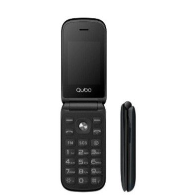 Teléfono para Personas Mayores Móvil Qubo X-209 4G Negro