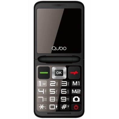 Teléfono para Personas Mayores Móvil Qubo X-10 4G Negro