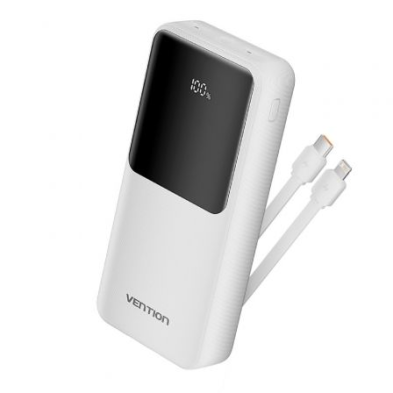 Bateria externa  Vention Fhpw020000mah 22.5w Blanca