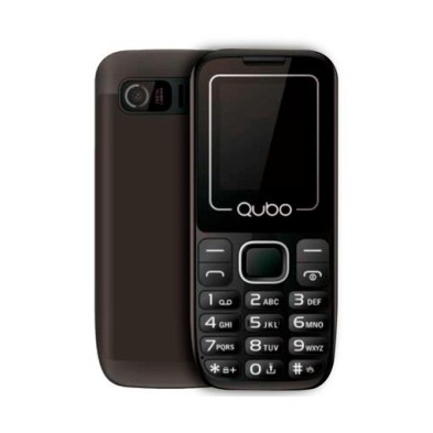 Teléfono para Personas Mayores Móvil Qubo P-180BK Negro