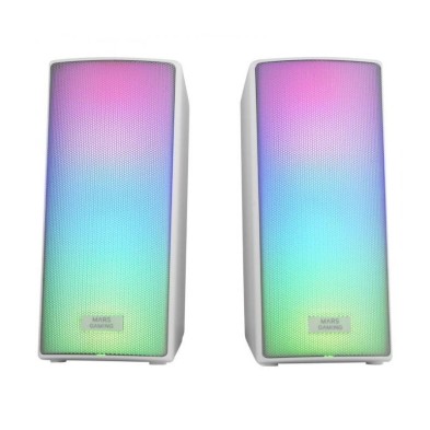 Altavoces mars gaming msrgb2w Bluetooth 15w 2.0 Blancos