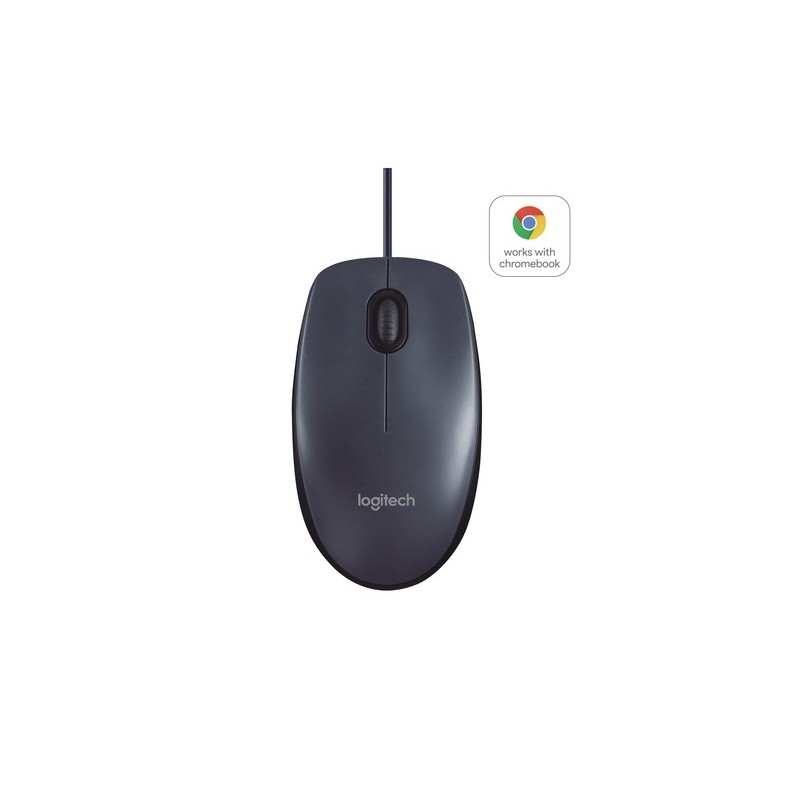 Logitech B100 ratón Oficina Ambidextro USB tipo A Óptico 800 DPI
